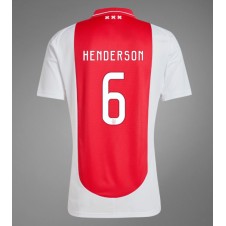 Ajax Jordan Henderson #6 Hjemmedrakt 2024-25 Kortermet